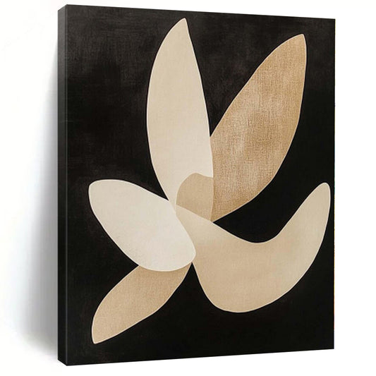 Oversized Commissioned Abstract Painting for Culinary Event Banquet Halls