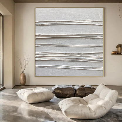 Custom Hand-Painted Abstract Art for Bedroom and Hotel Poolside Cabanas