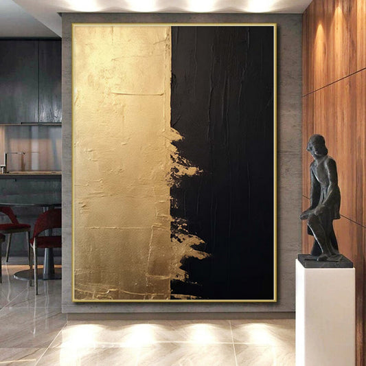 Immense Abstract Canvas for Pet Grooming Station Interiors - Commissioned Mixed Media on Canvas