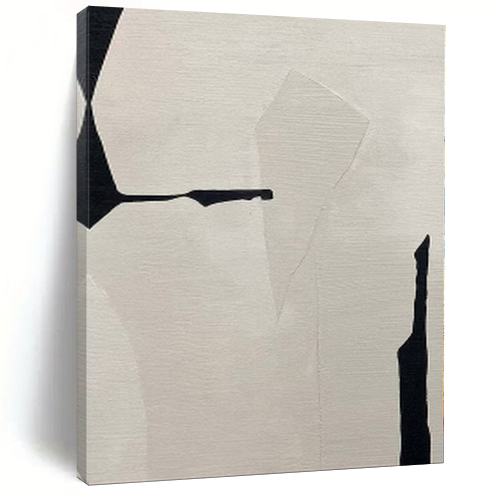 Large Hand-Painted Abstract Art for Botanical Greenhouse Educational Zones