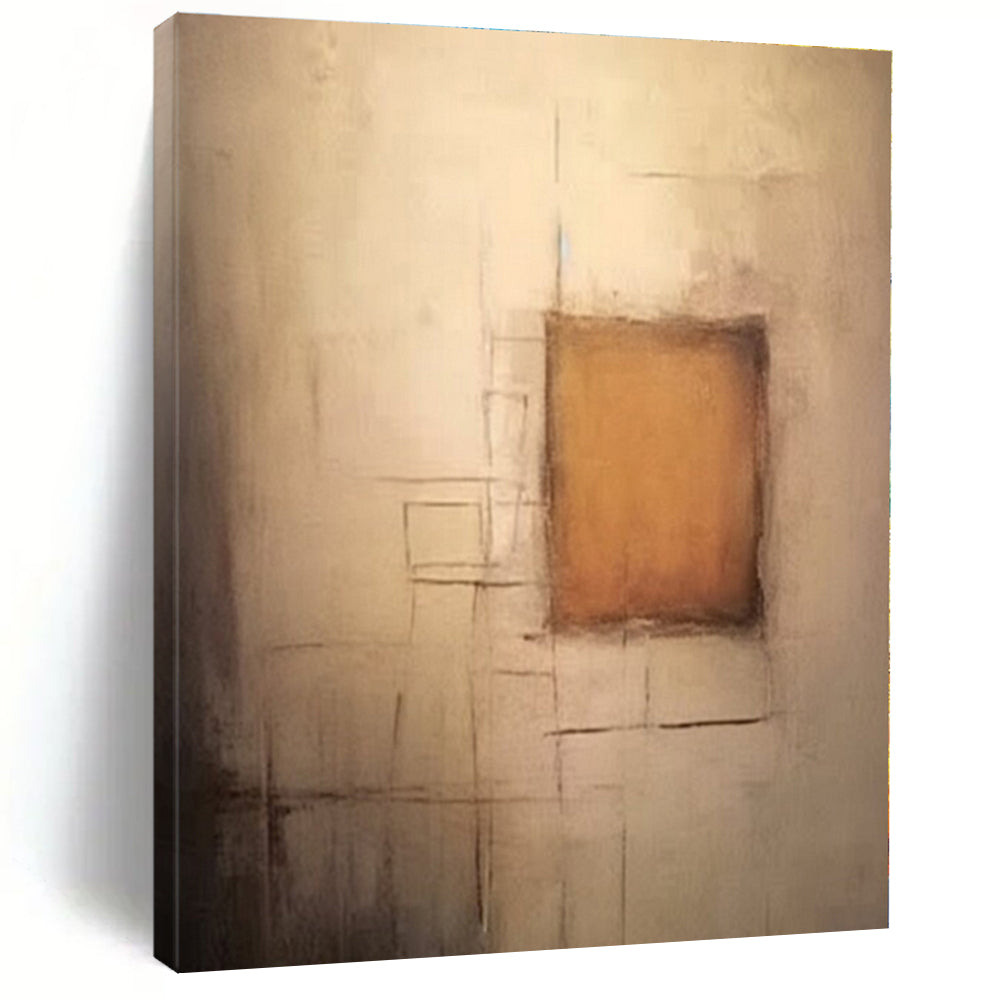 Hand-Painted Personalized Abstract Wall Art for Executive Offices