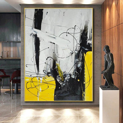 Oversized Custom Abstract Canvas for Pet Sleeping and Relaxing Corners